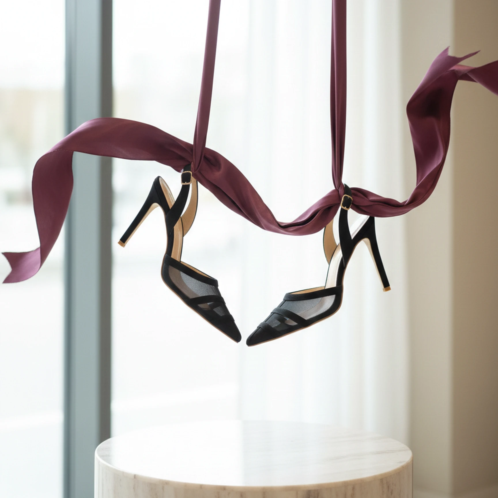 Midnight Black Mesh Ribbon Heels – Sultry Elegance – prod_fw27_4.webp